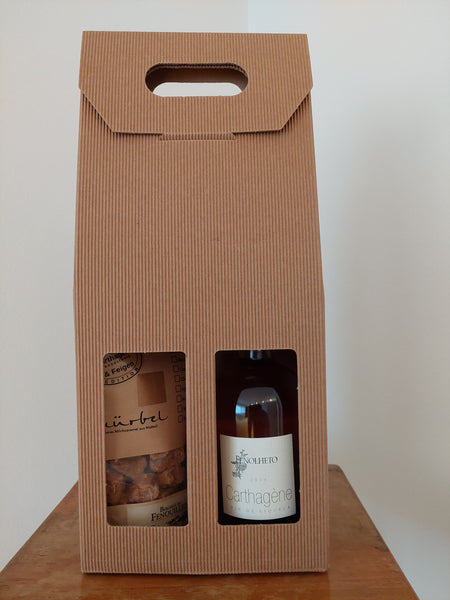 Carthagène & Feigen Mürbel zusammen mit dem Dessertwein Carthagène