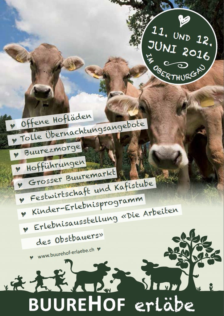 Buurehof erläbe, Sonnenhof in Steinebrunn, Sonntag, 12. Juni 2016